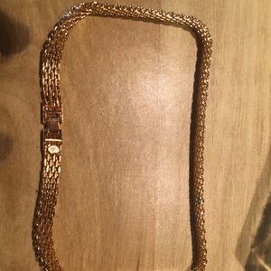 Gold overlay necklace